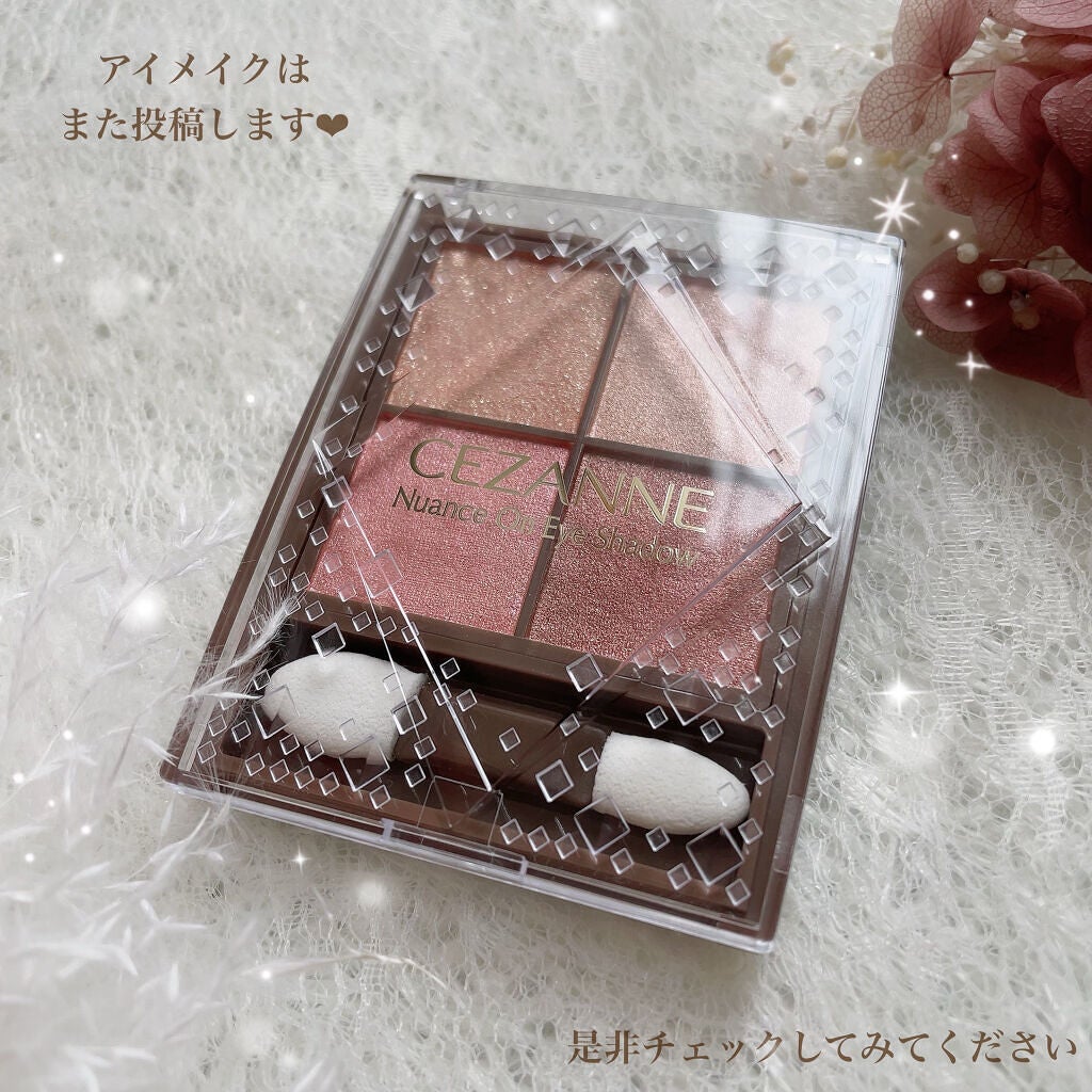 ニュアンスオンアイシャドウ/CEZANNE/アイシャドウパレットを使ったクチコミ(5枚目)