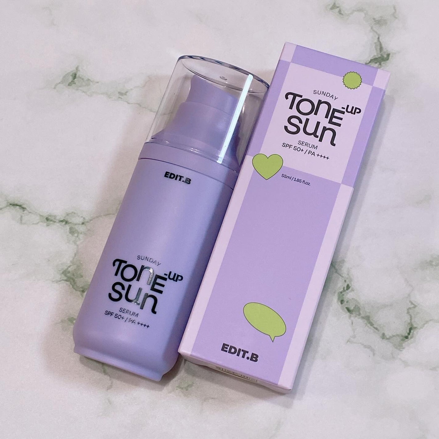 サンデートーンアップサンセラム/EDIT.B/美容液を使ったクチコミ(4枚目)
