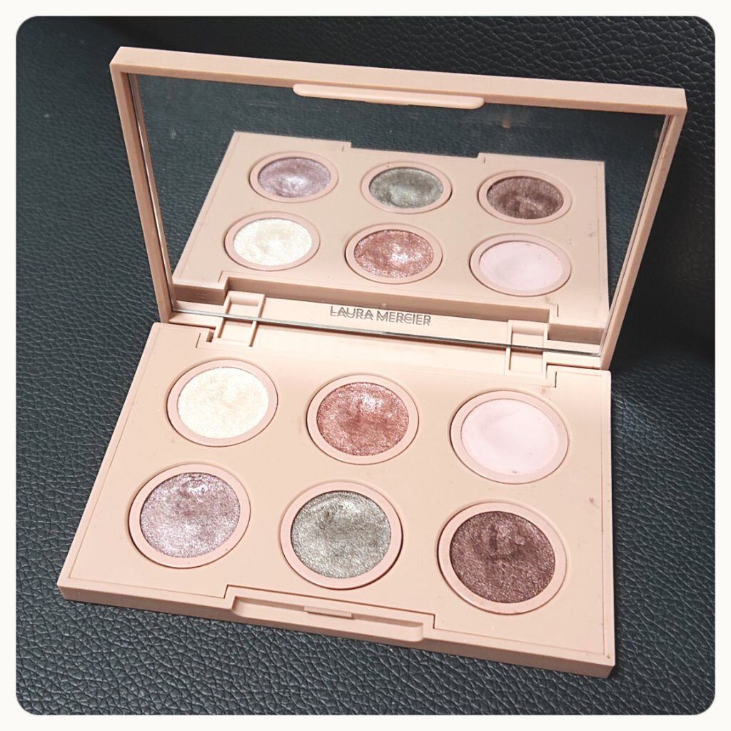 プリマ バレリーナ ミニ アイシャドウ パレット/ローラ メルシエ/アイシャドウパレットを使ったクチコミ(3枚目)