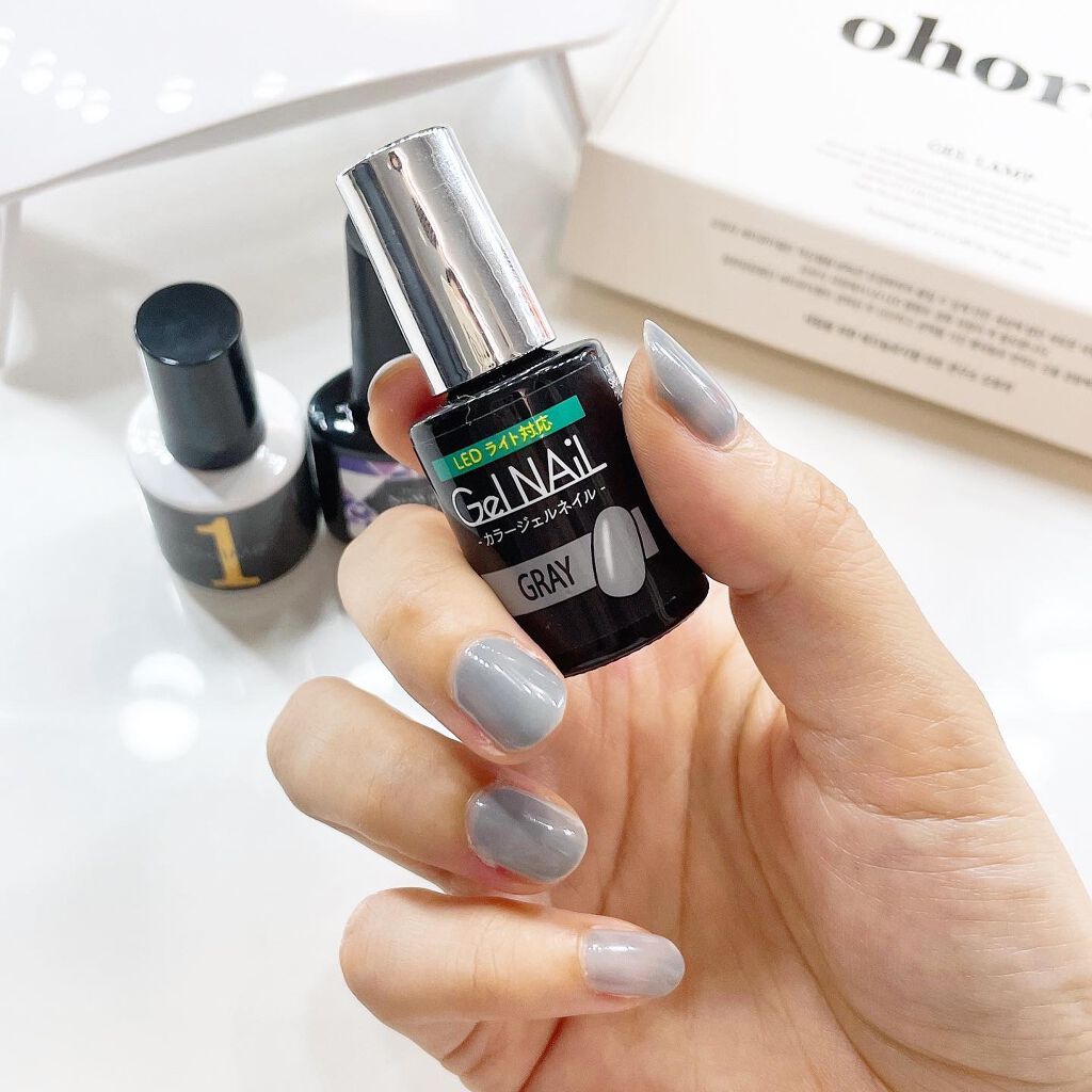 ジェルネイル(ライト対応)/セリア/ジェルネイルを使ったクチコミ(2枚目)