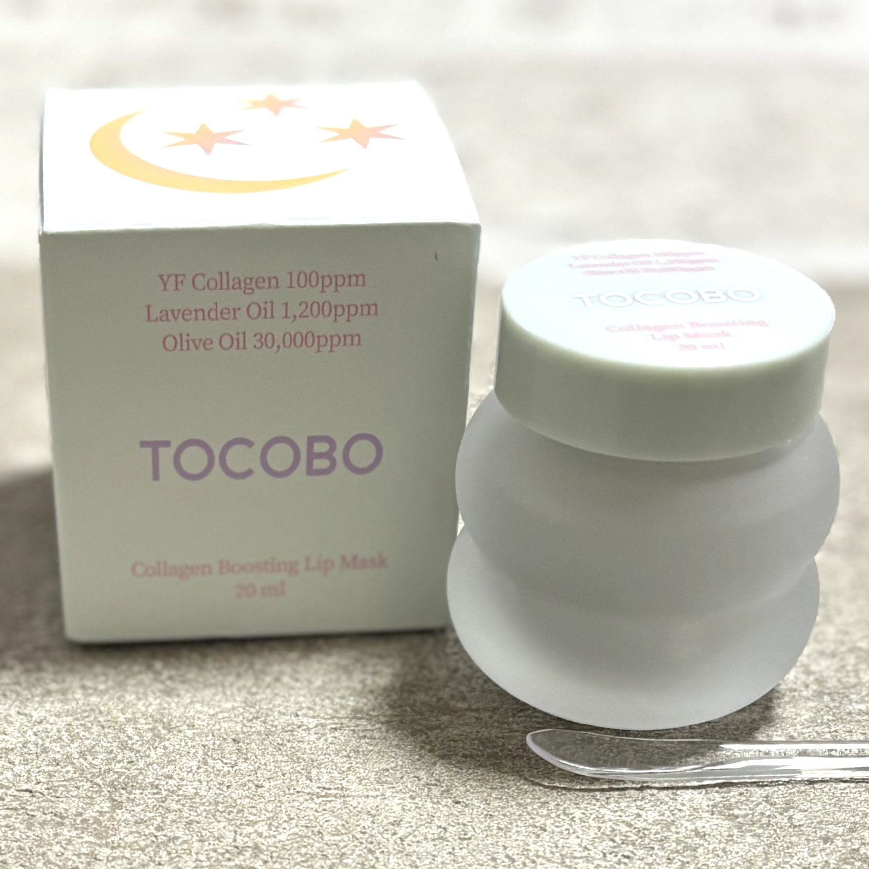 コラーゲンブースティングリップマスク/TOCOBO/リップマスクを使ったクチコミ（1枚目）