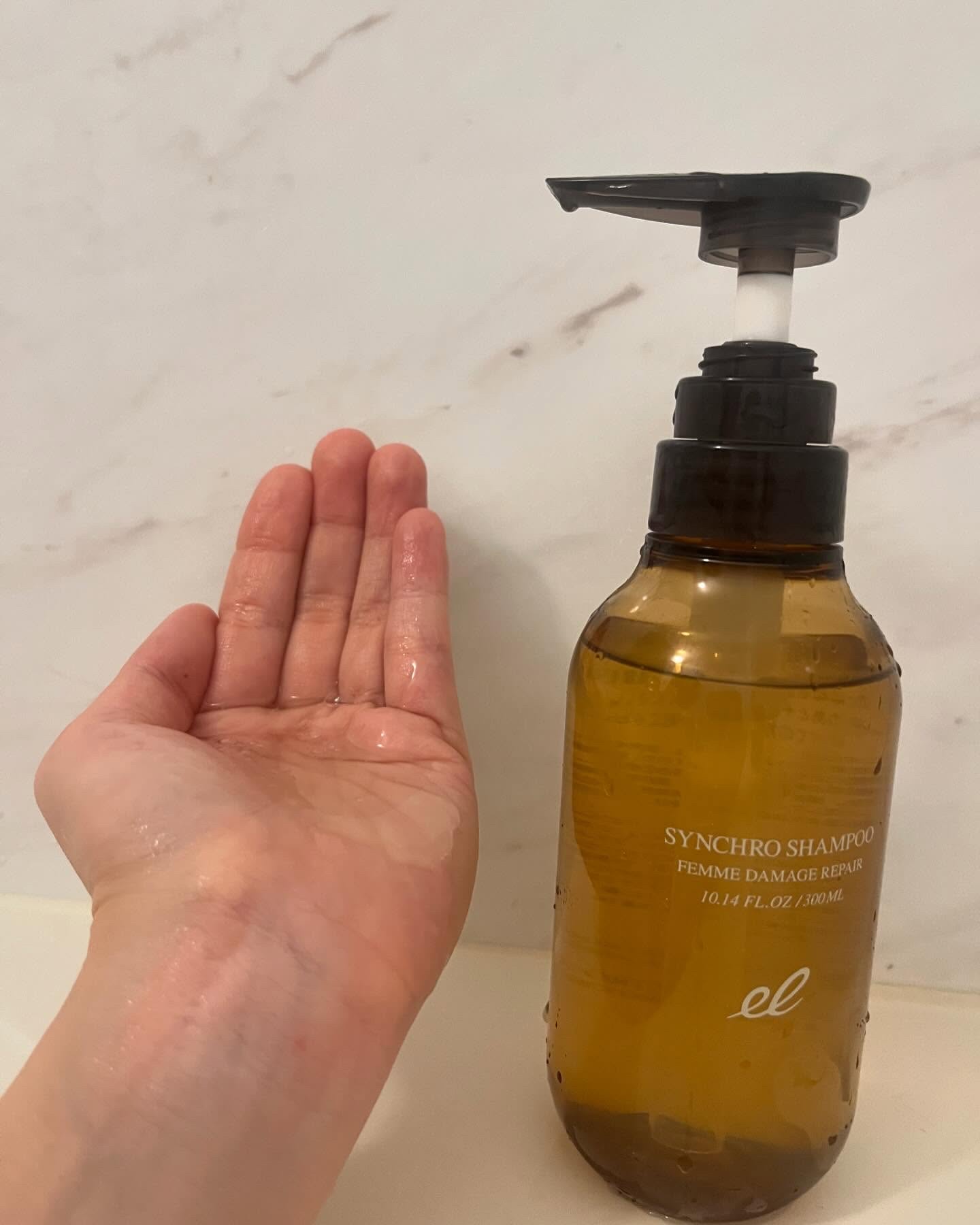 シンクロシャンプー　ファム　DAMAGE REPAIR/シンクロトリートメント　DAMAGE REPAIR/ELECTRON/市販シャンプーを使ったクチコミ（2枚目）