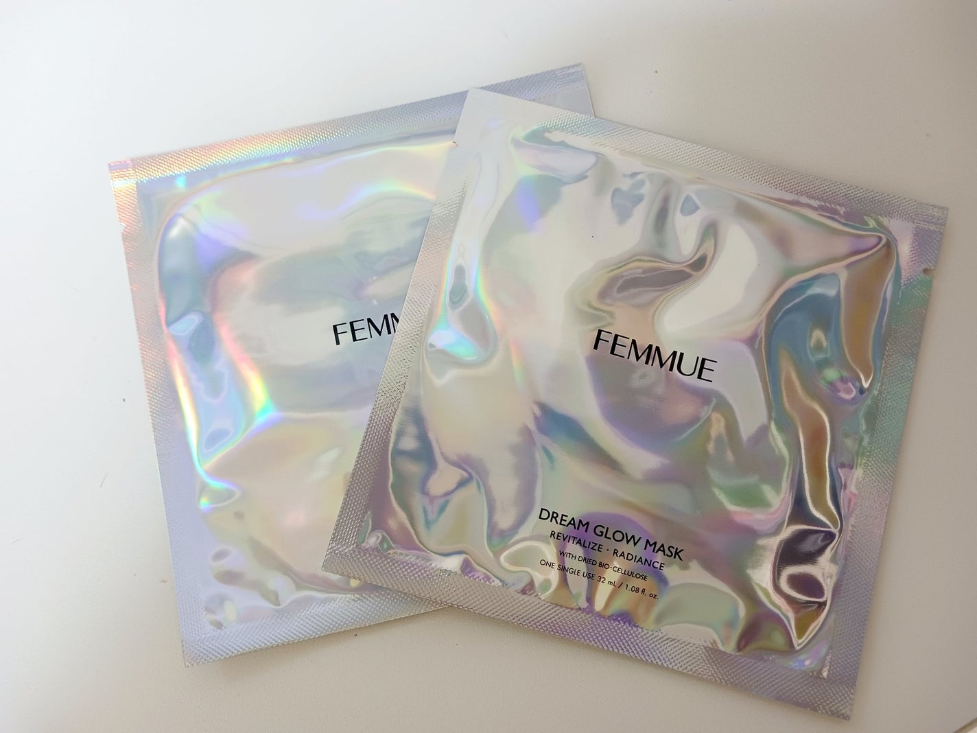 ドリームグロウマスク RR(透明感・キメ)/FEMMUE/シートマスク・パックを使ったクチコミ(2枚目)