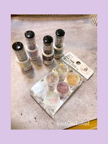 BRG ジェルネイル/DAISO/ジェルネイルを使ったクチコミ(2枚目)