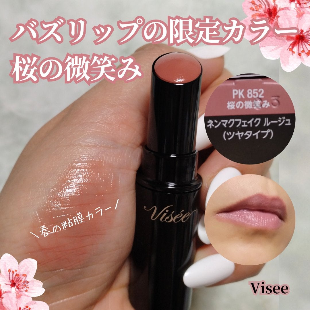ネンマクフェイク ルージュ/Visée/口紅を使ったクチコミ(1枚目)