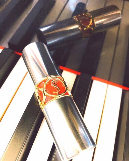 ヴォリュプテ ティントインバーム/YVES SAINT LAURENT BEAUTE/口紅を使ったクチコミ(2枚目)