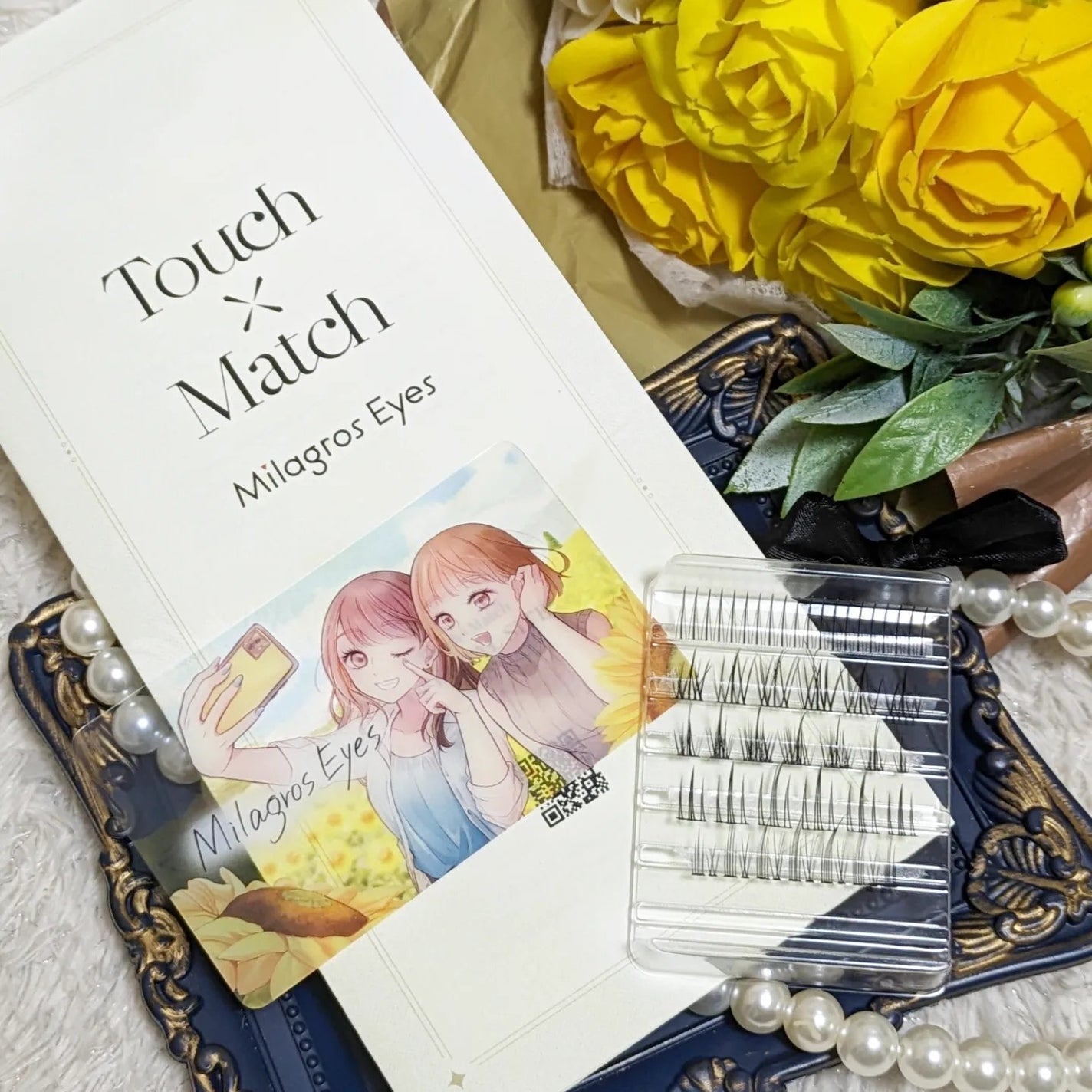 真紅 on LIPS 「Touch×MatchMilagrosEyesをお試しさせて頂..」(1枚目)