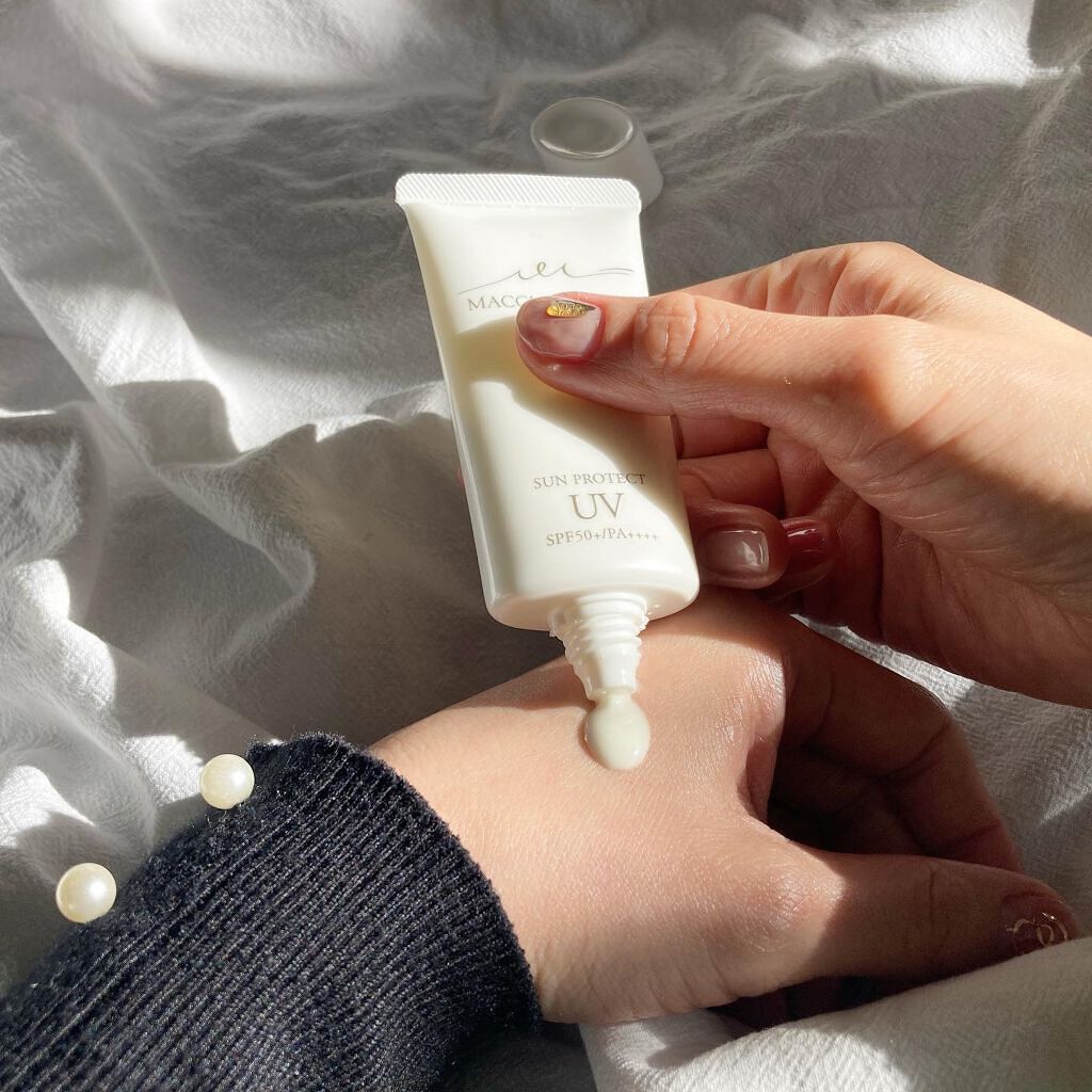 サンプロテクトUVジェル50＋/Macchia Label/日焼け止めジェルを使ったクチコミ（2枚目）