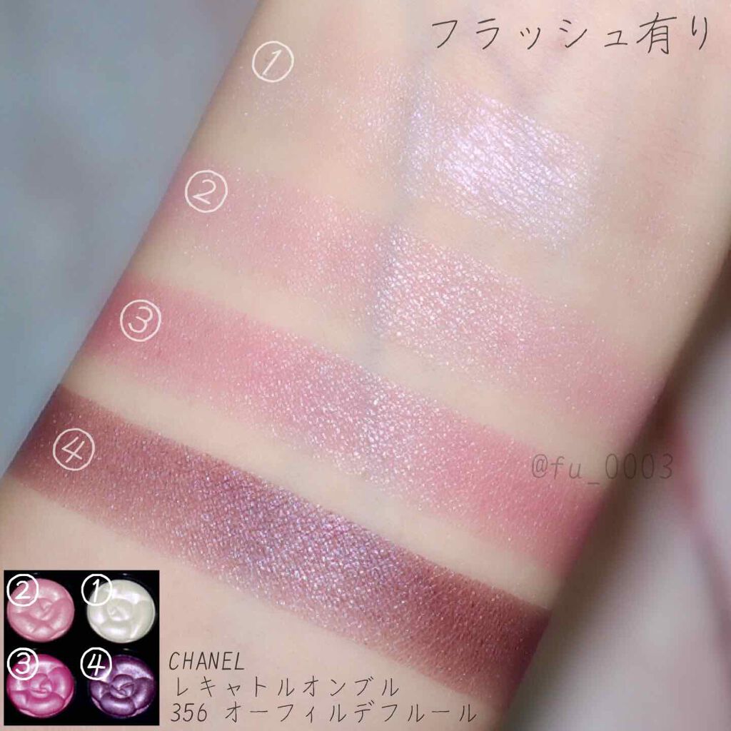 レ キャトル オンブル/CHANEL/アイシャドウパレットを使ったクチコミ(4枚目)
