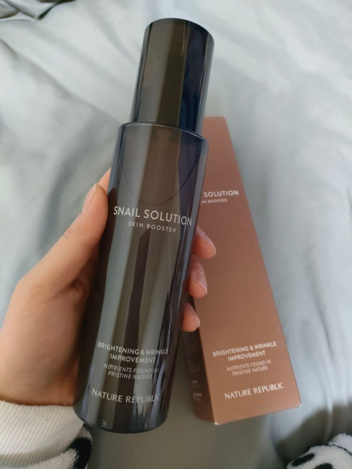 (旧)スネイルソリューションスキンブースター/ネイチャーリパブリック/ブースター・導入液を使ったクチコミ(1枚目)