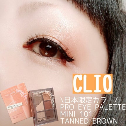 プロ アイパレット ミニ/CLIO/アイシャドウパレットを使ったクチコミ(1枚目)