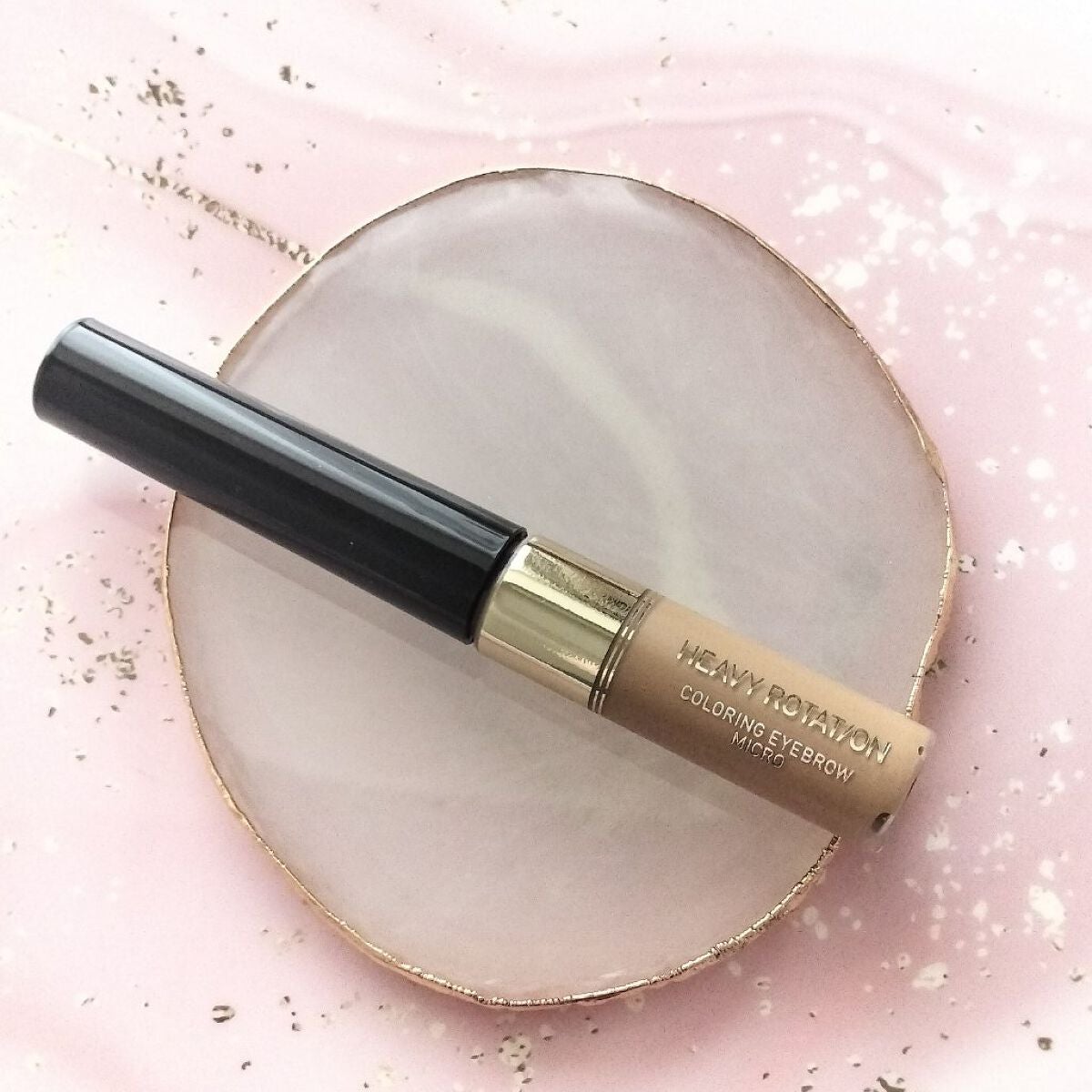 カラーリングアイブロウ マイクロ/ヘビーローテーション/眉マスカラを使ったクチコミ(1枚目)