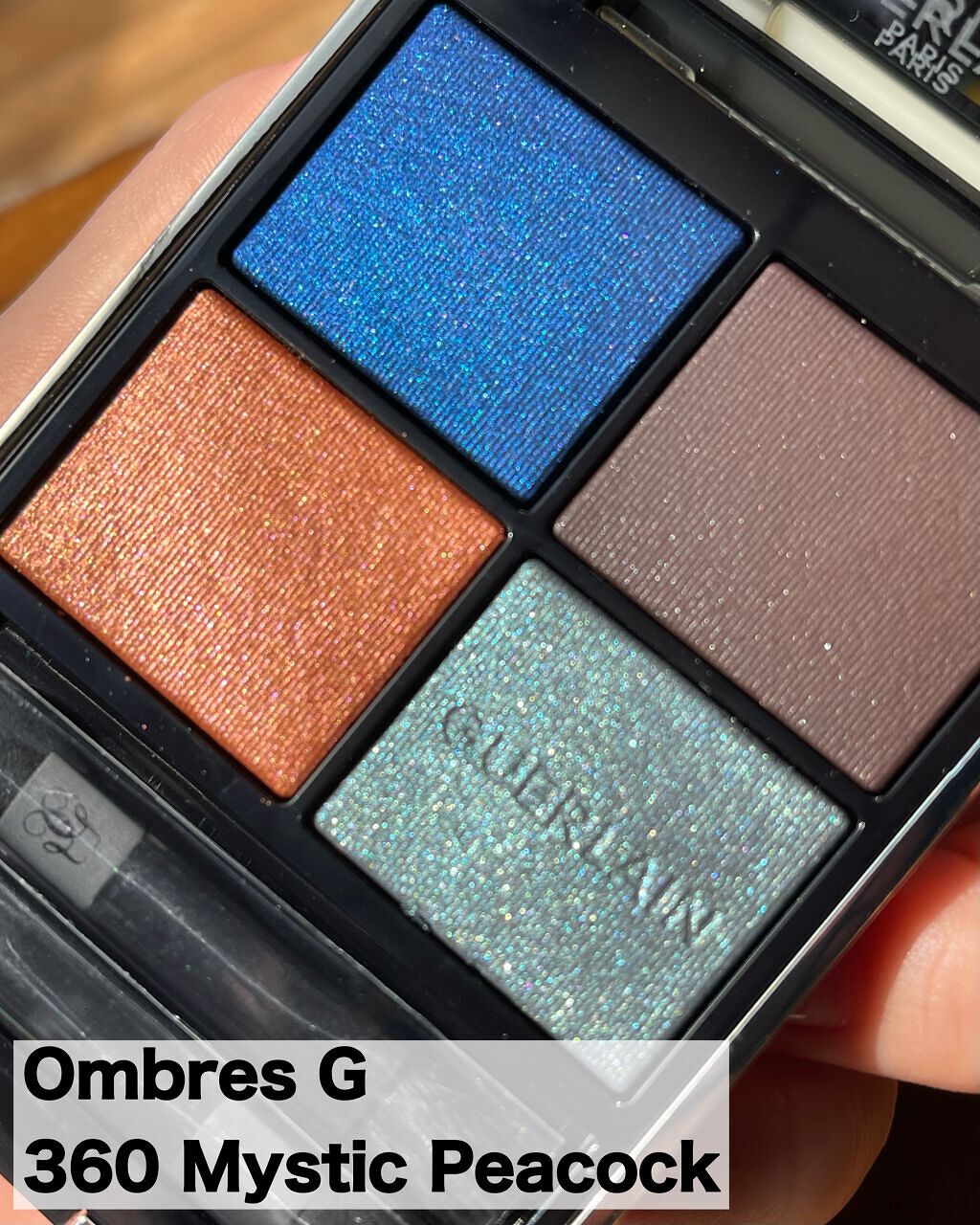 オンブル ジェ/GUERLAIN/アイシャドウパレットを使ったクチコミ(2枚目)