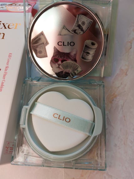 クリオ キル カバー スキン フィクサー クッション/CLIO/クッションファンデーションを使ったクチコミ(2枚目)