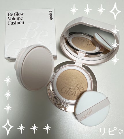 エスポア ビーグロー ボリュームクッション/espoir/クッションファンデーションを使ったクチコミ(1枚目)