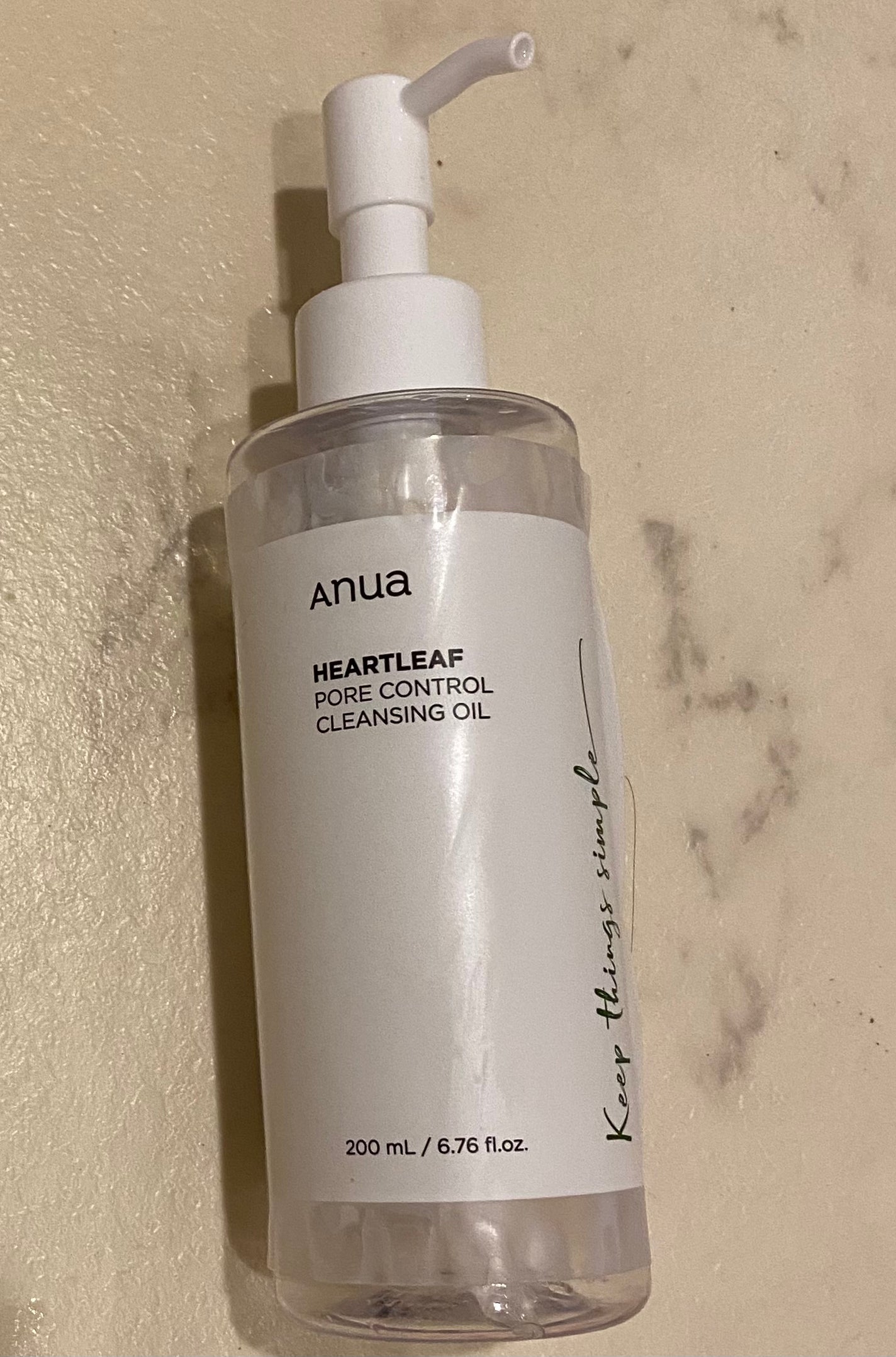 ドクダミ ポアコントロールクレンジングオイル/Anua/オイルクレンジングを使ったクチコミ(1枚目)