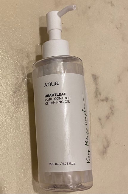 ドクダミ ポアコントロールクレンジングオイル/Anua/オイルクレンジングを使ったクチコミ(1枚目)