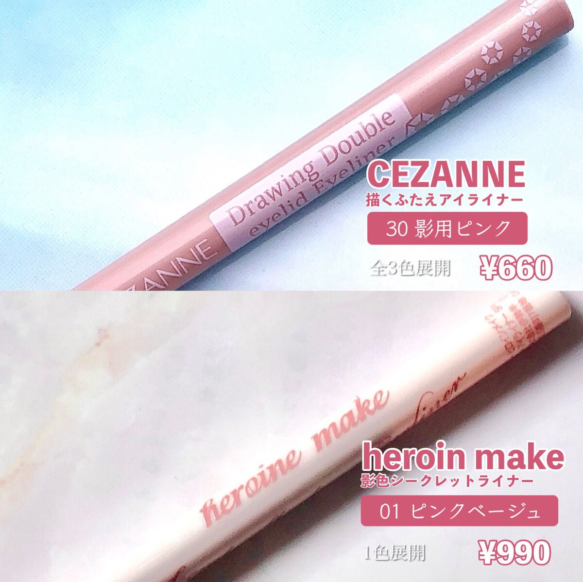 描くふたえアイライナー/CEZANNE/リキッドアイライナーを使ったクチコミ(2枚目)