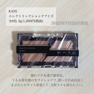 エレクトリックショックアイズ /KATE/アイシャドウパレットを使ったクチコミ（2枚目）