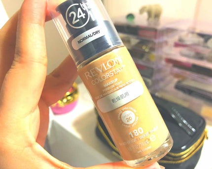 カラーステイ メイクアップ/REVLON/リキッドファンデーションを使ったクチコミ(1枚目)