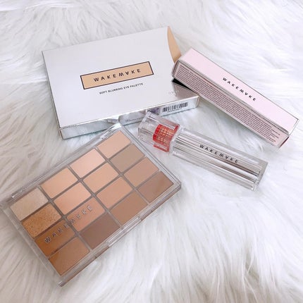 ソフトブラーリングアイパレット/wakemake/アイシャドウパレットを使ったクチコミ(7枚目)