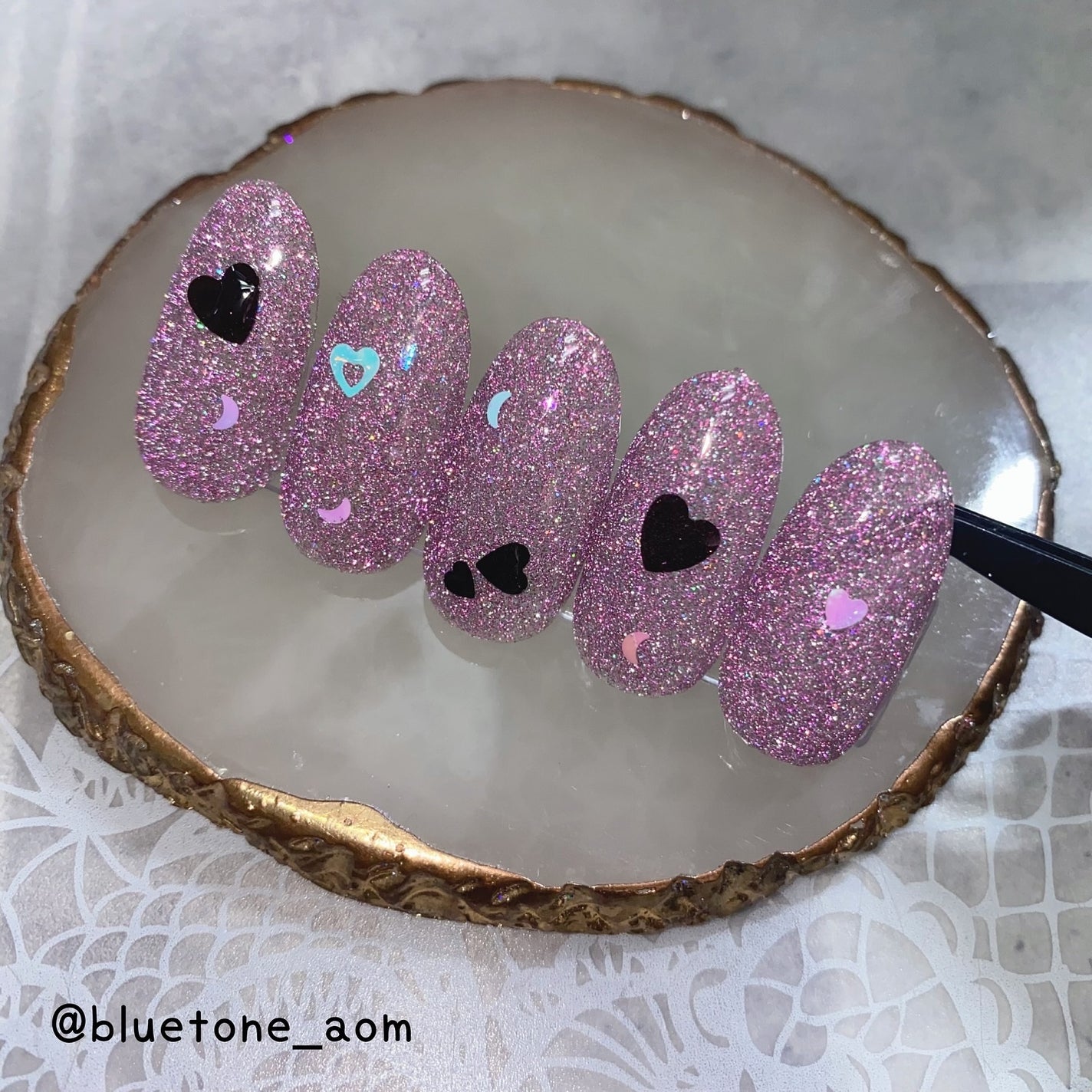 ⋆͛🦖⋆͛aomi on LIPS 「オリジナルフラッシュ!ピンクオーロラ⋆⸜(*॑꒳॑*)⸝フラッ..」(9枚目)