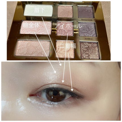 ナチュラル アイズ ニュートラル アイシャドウ パレット/Too Faced/アイシャドウパレットを使ったクチコミ(3枚目)