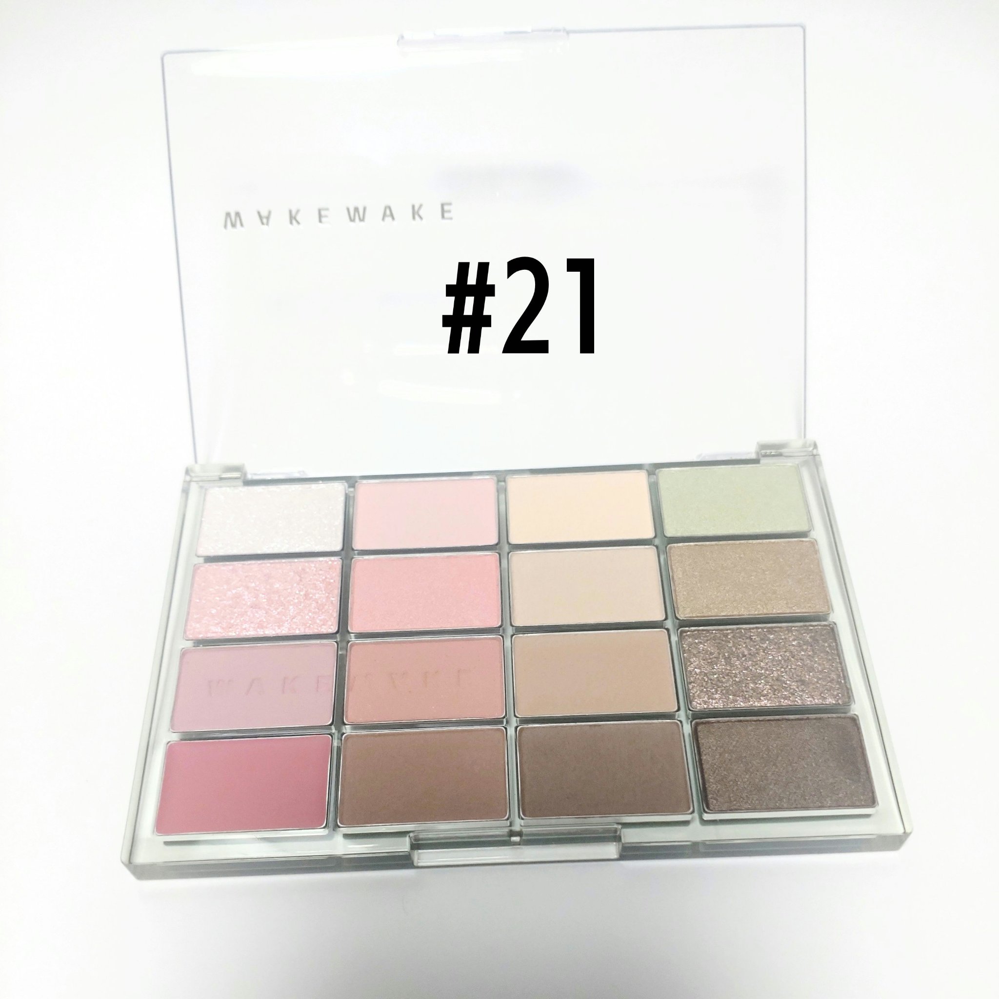 ソフトブラーリングアイパレット/wakemake/アイシャドウパレットを使ったクチコミ（3枚目）