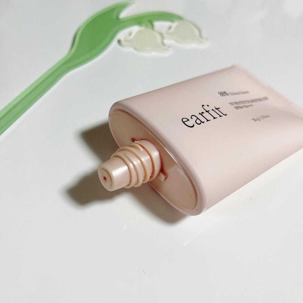 UVプロテクターモイスチャーサン/earfit/日焼け止めクリームを使ったクチコミ(2枚目)