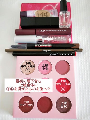 9Y Heart Candy Artistry Palette/Morphe/アイシャドウパレットを使ったクチコミ（2枚目）