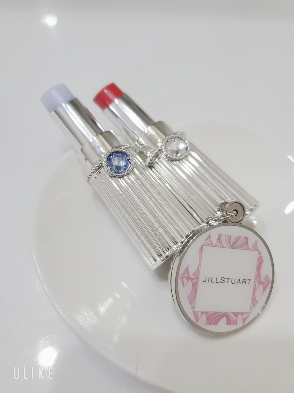 サムシングピュアブルー セント マイリップス/JILL STUART/口紅を使ったクチコミ(4枚目)