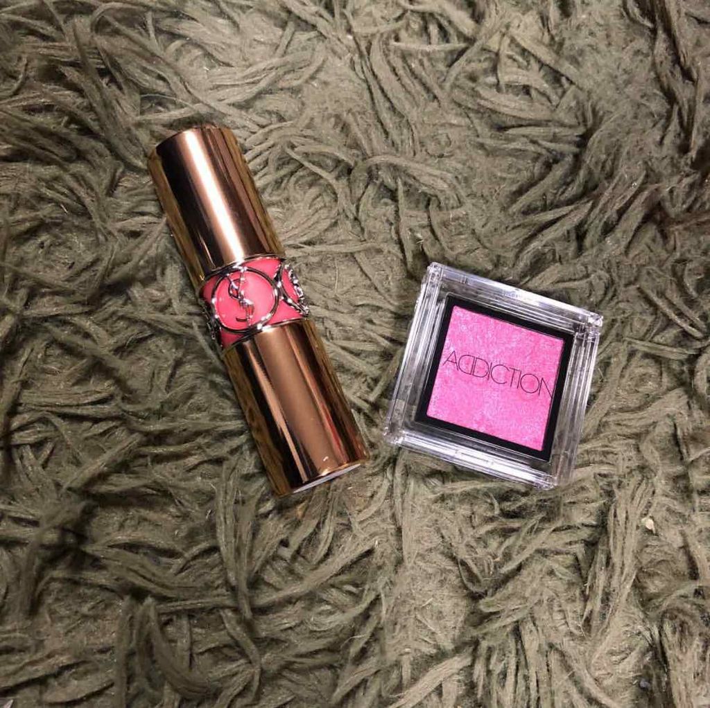 ルージュ ヴォリュプテ シャイン/YVES SAINT LAURENT BEAUTE/口紅を使ったクチコミ（1枚目）