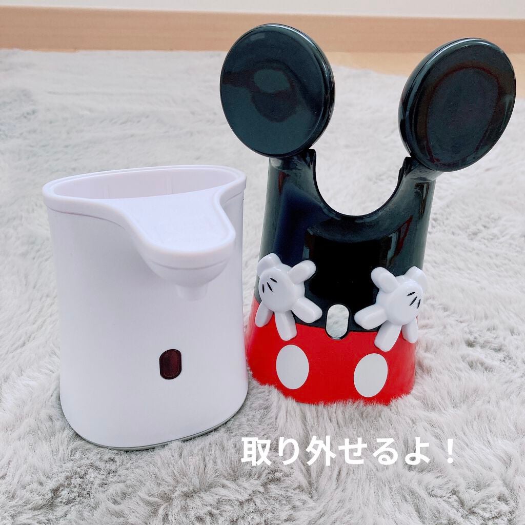 ノータッチ泡ハンドソープ ディズニー ミッキー デザイン/ミューズ/ハンドソープを使ったクチコミ(2枚目)