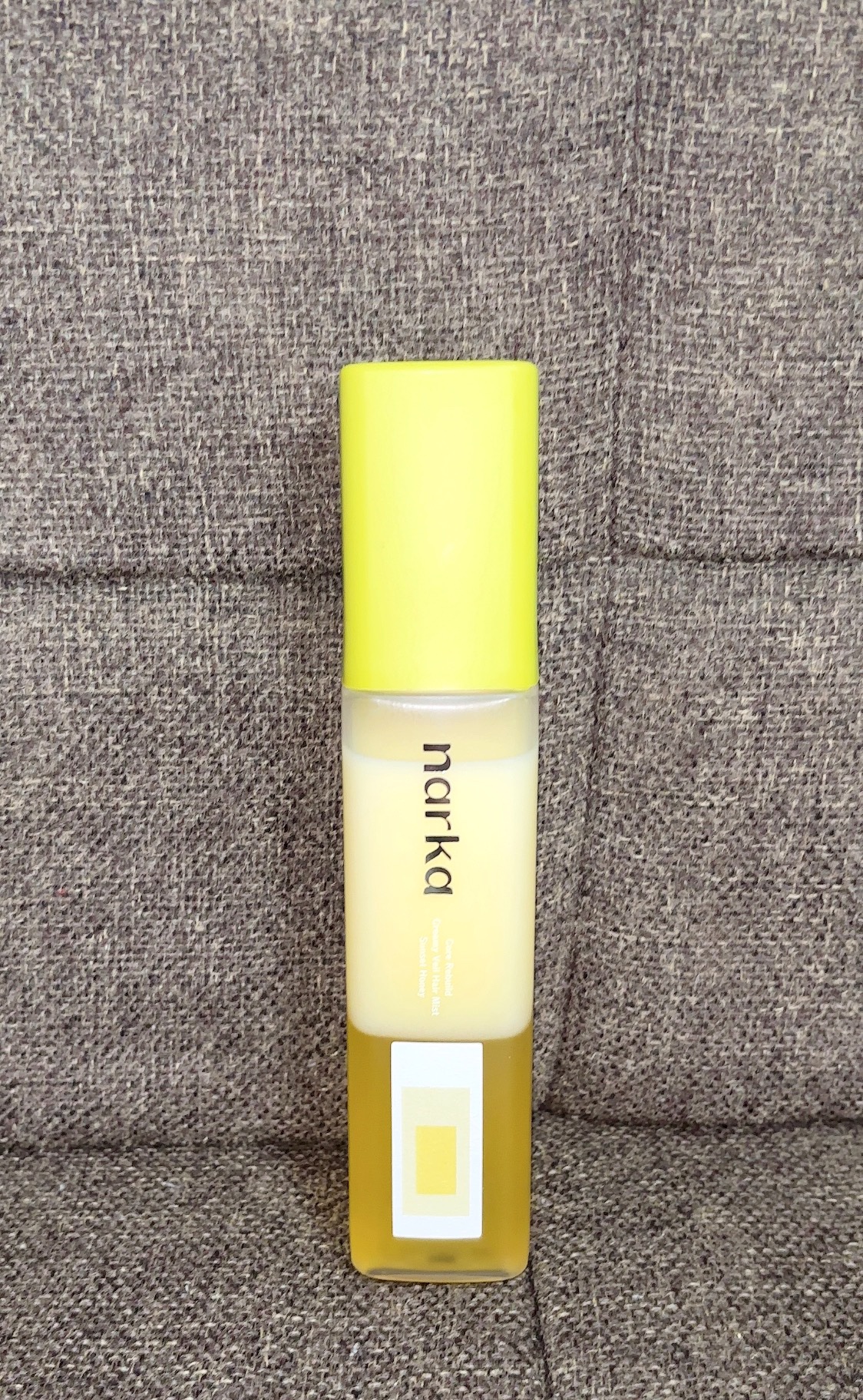 クリーミーベールヘアミスト サンセットハニー/narka/ヘアミストを使ったクチコミ（2枚目）