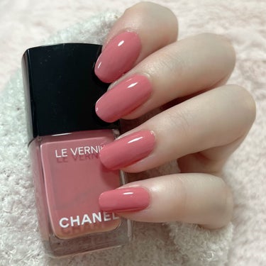 ヴェルニ ロング トゥニュ 743 ペタル/CHANEL/マニキュアを使ったクチコミ（1枚目）