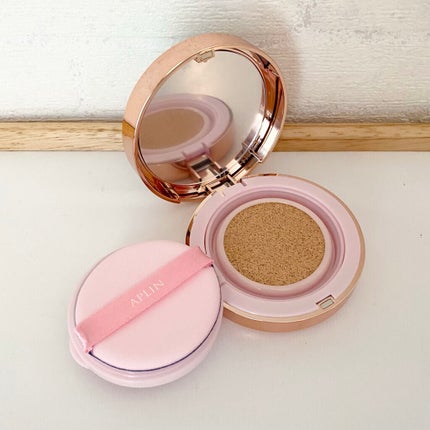 ピンクティーツリーカバークッション/APLIN/クッションファンデーションを使ったクチコミ(2枚目)