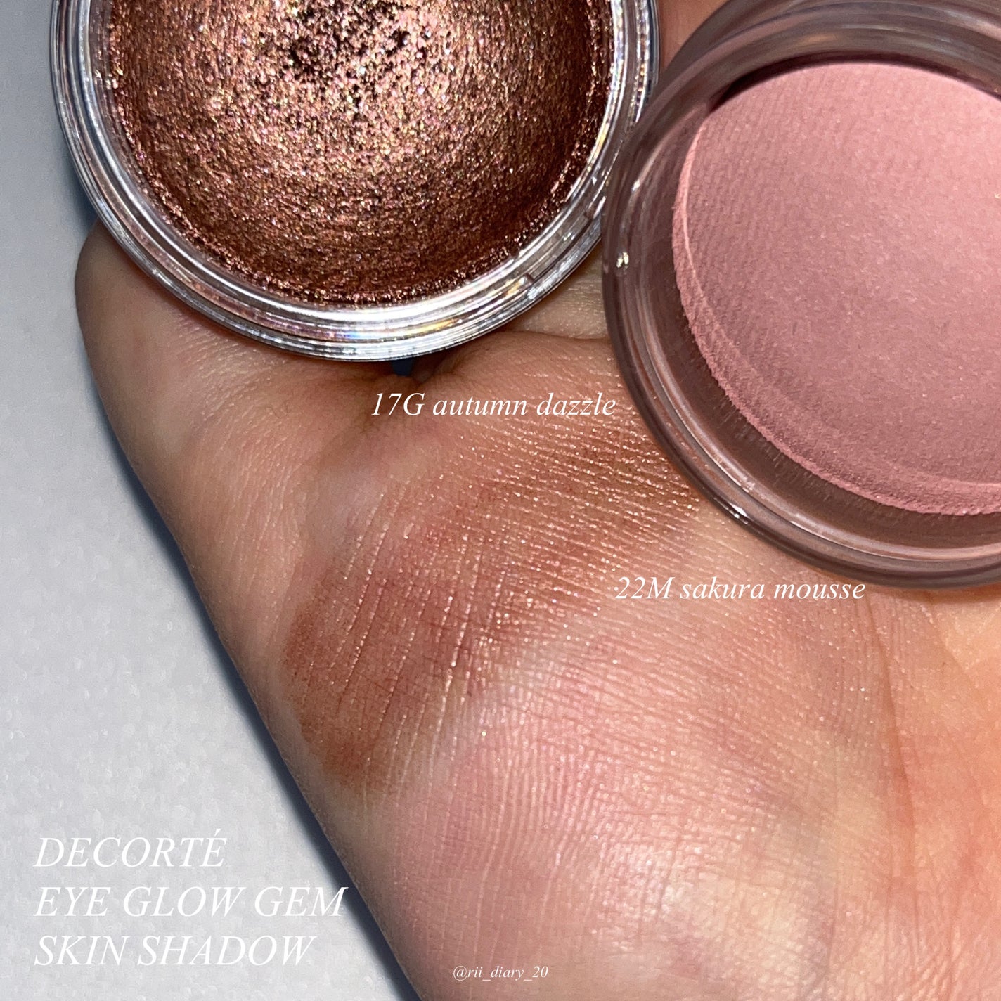 アイグロウジェム スキンシャドウ/DECORTÉ/ジェル・クリームアイシャドウを使ったクチコミ(3枚目)
