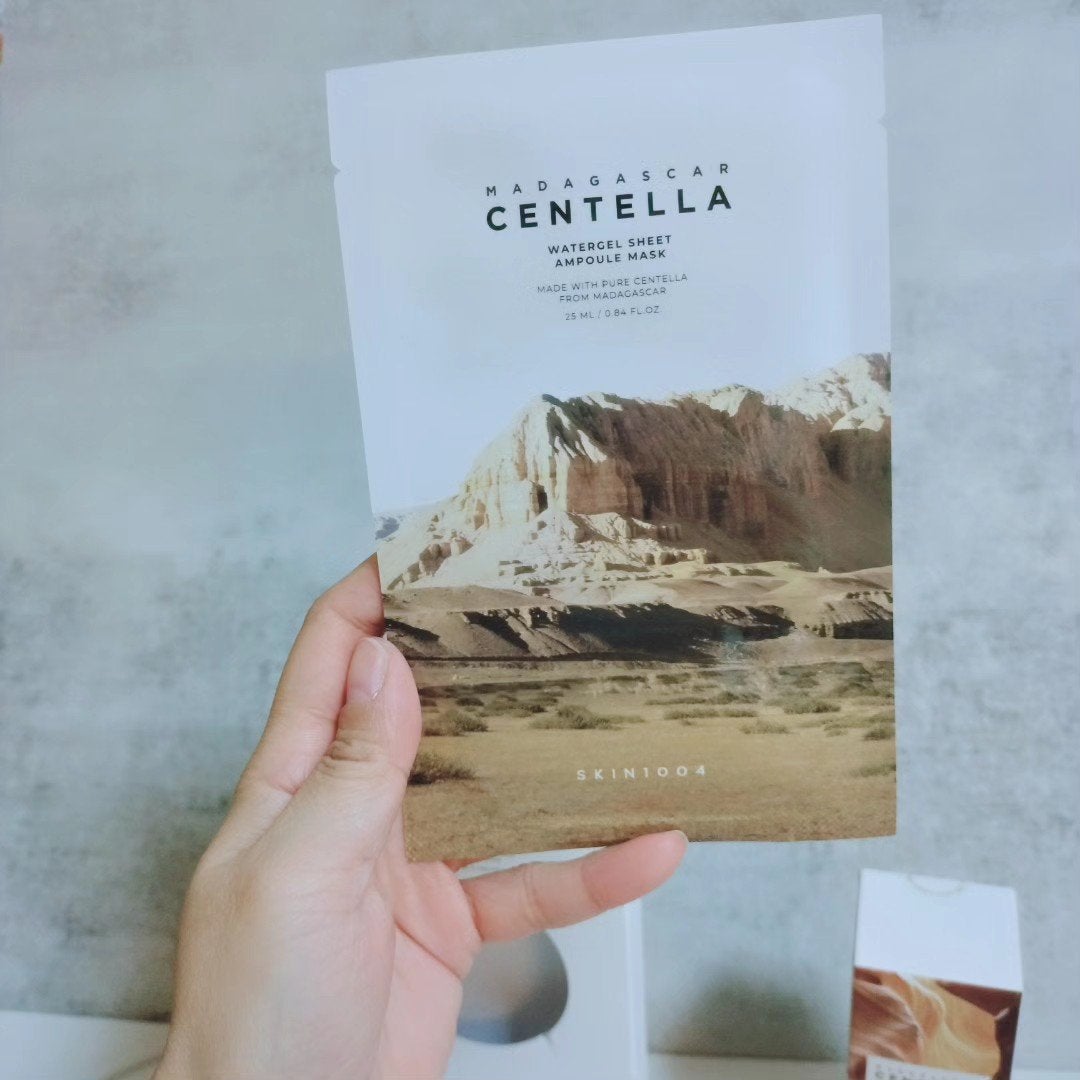 センテラ ウォーターゲルシートアンプルマスク/SKIN1004/シートマスク・パックを使ったクチコミ(2枚目)