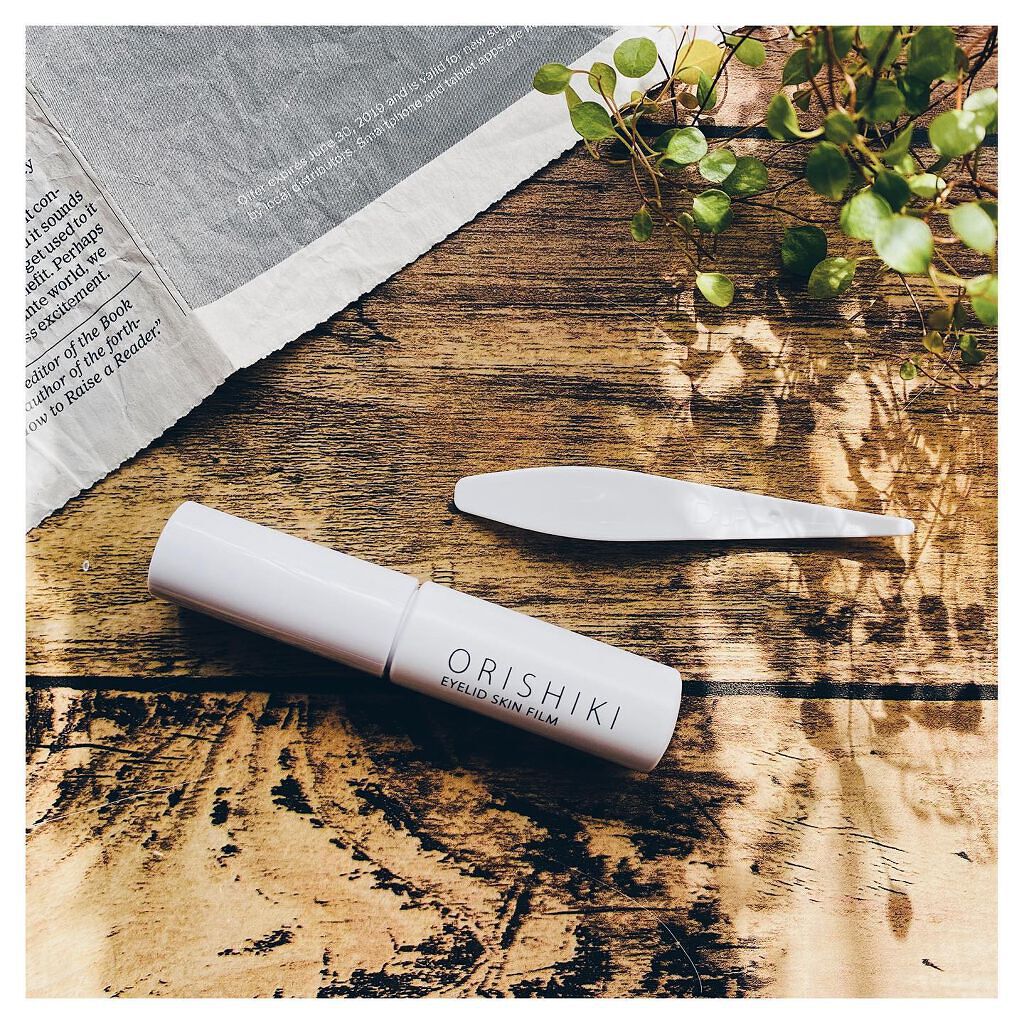 オリシキ アイリッドスキンフィルム /D-UP/二重まぶた用アイテムを使ったクチコミ(1枚目)