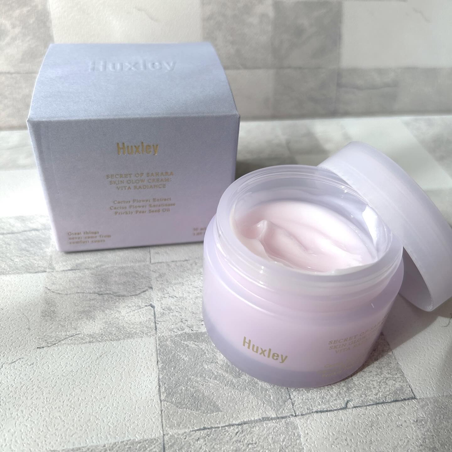 スキングロウトナー ビタラディアンス/Huxley/化粧水を使ったクチコミ（3枚目）