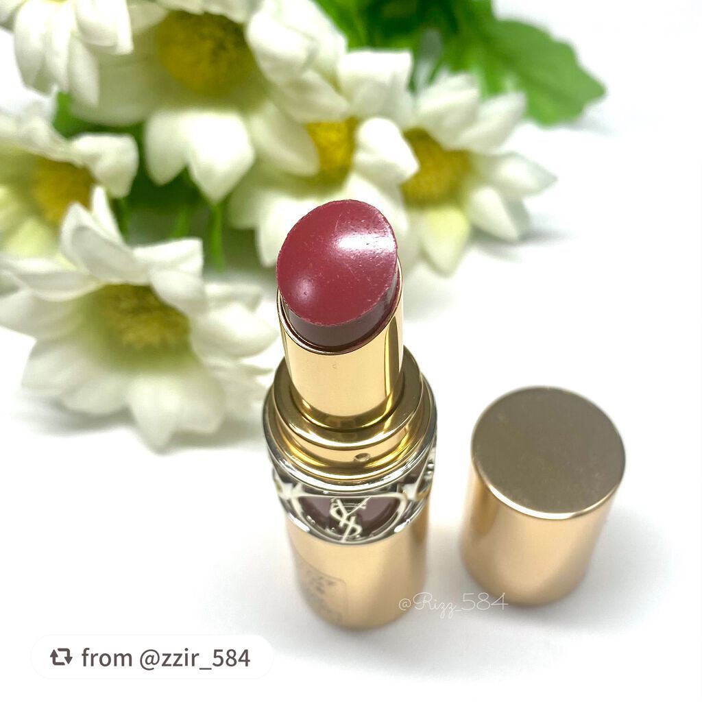 ルージュ ヴォリュプテ シャイン/YVES SAINT LAURENT BEAUTE/口紅を使ったクチコミ(4枚目)
