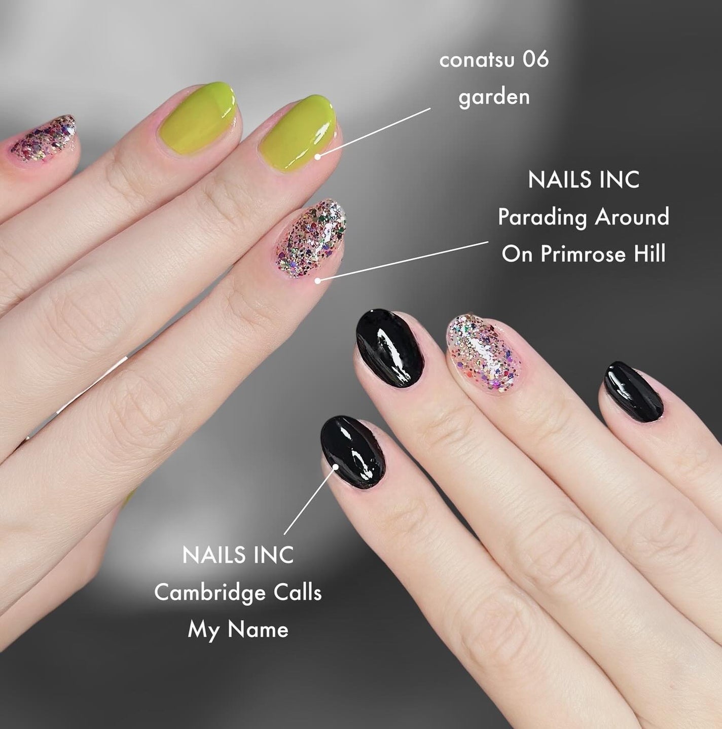 conatsu ネイルポリッシュ nails inc.・conatsu nail polishのマニキュアを使った口コミ