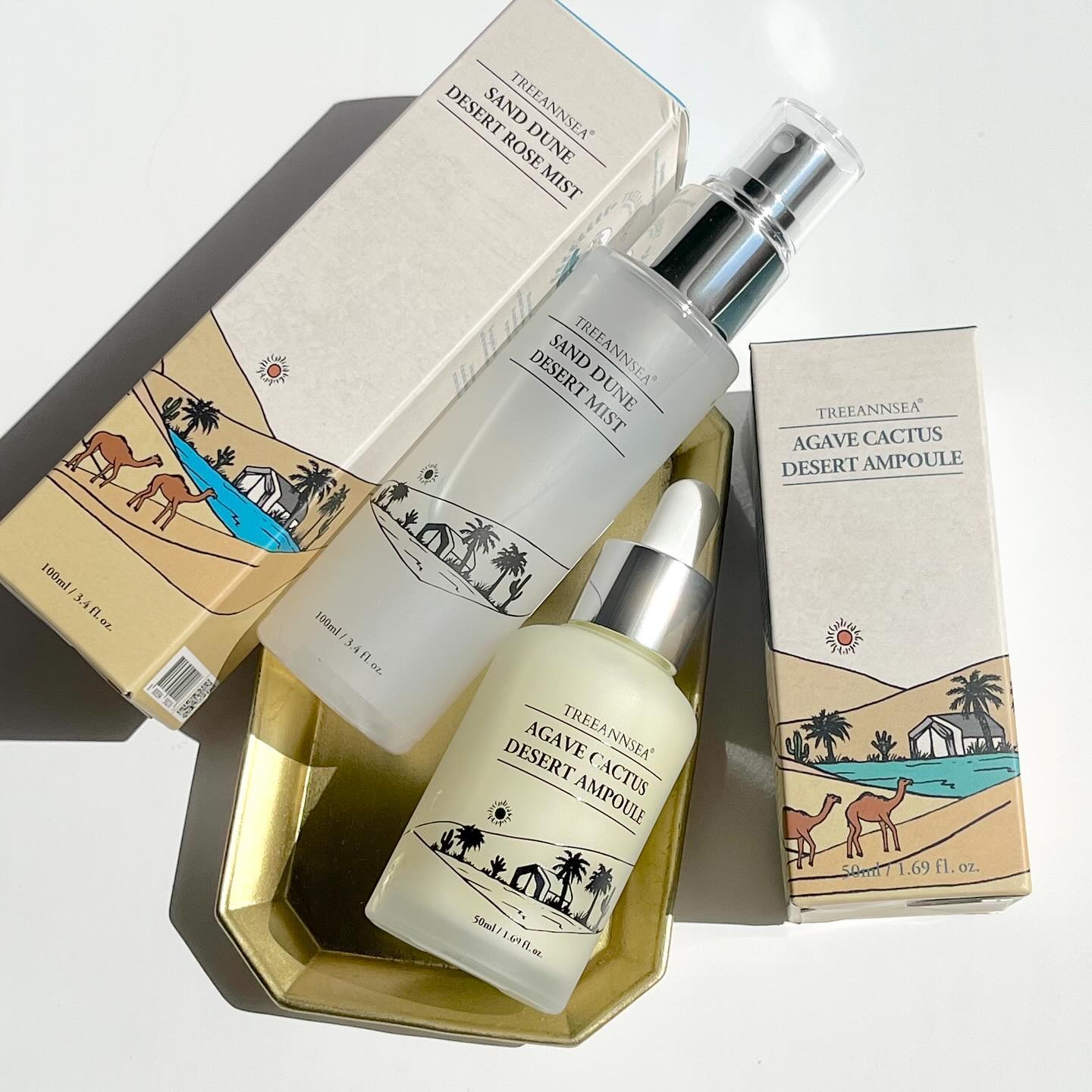 アガベ カクタス デザート アンプル/ツリーアンシー/美容液を使ったクチコミ（1枚目）