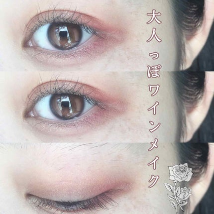 プレイカラー アイシャドウ ワインパーティー【生産終了】/ETUDE/アイシャドウパレットを使ったクチコミ(1枚目)