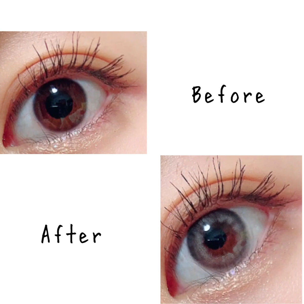 Cloud Pudding /chuu LENS/カラーコンタクトレンズを使ったクチコミ（2枚目）