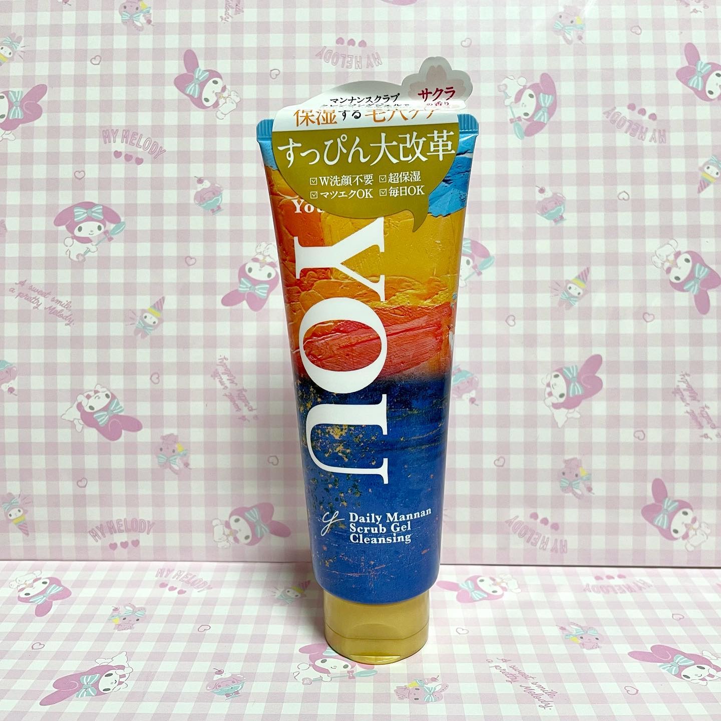 デイリーマンナン スクラブジェルクレンジング/You be YOU/クレンジングジェルを使ったクチコミ（1枚目）