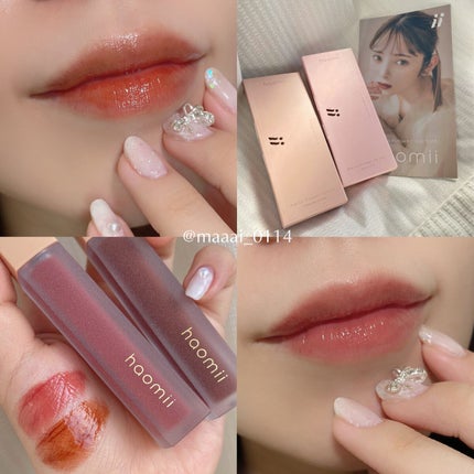Melty flower lip tint/haomii/口紅を使ったクチコミ(9枚目)