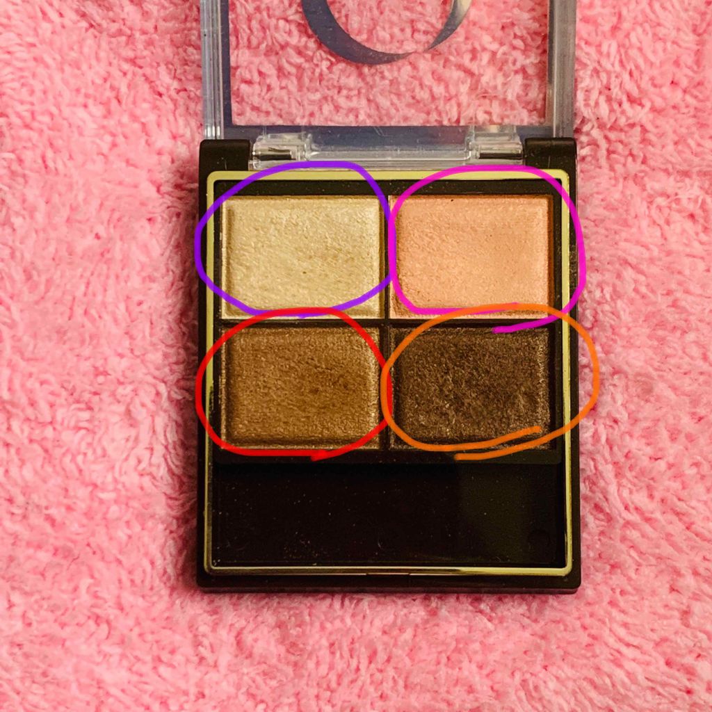 スキニーリッチシャドウ/excel/アイシャドウパレットを使ったクチコミ(3枚目)