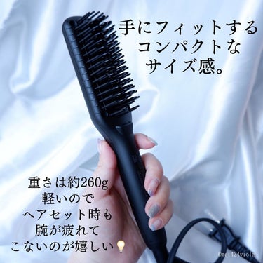スタイリッシュ コンパクトイオンヒートブラシ MHB-3040-K/mod's hair/ストレートアイロンを使ったクチコミ（7枚目）