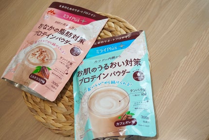 ミライPlus お肌のうるおい対策プロテインパウダー/森永乳業/その他プロテインを使ったクチコミ(1枚目)